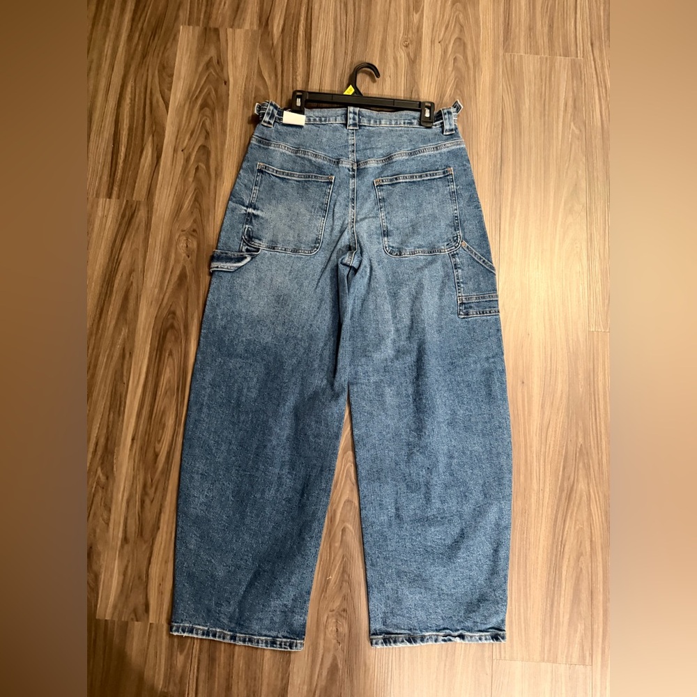 Scoop Barrel Carpenter Classic Blue Jeans size 2-NWT - Picture 3 of 6